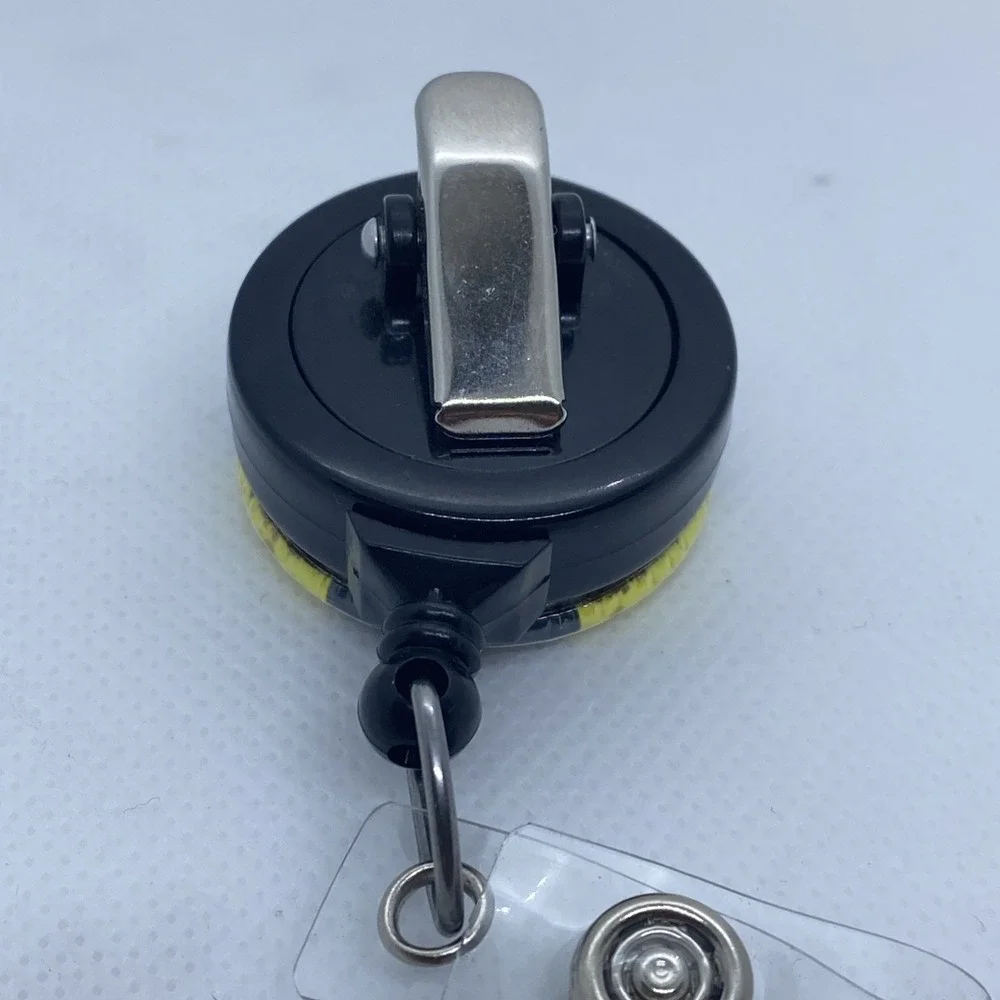 Retractable Badge Holder‎ With Clip Radioactive Symbol Radiology X-Ray